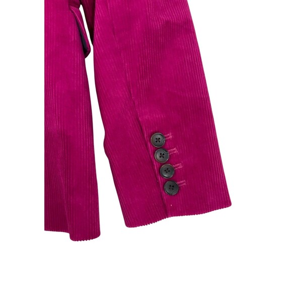 Boden- Corduroy Fuchsia Classic Tailored Blazer-Size 2P - Picture 3 of 8